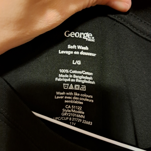 George Large t-shirt, dreamer, dreamcatcher, black and blue moon shirt - Picture 2 of 2